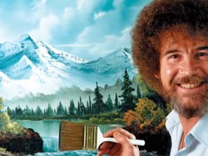 Bedrijfsuitje schilderen als Bob Ross in Almere Bedrijfsuitje schilderen als Bob Ross in Almere